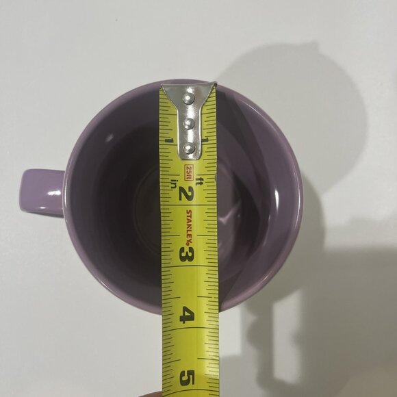 DISNEY STORE GENUINE AUTHENTIC DAISY DUCK COFFEE/TEA MUG LAVENDER INTERIOR - Picture 6 of 7